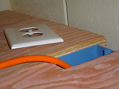Extension Cord Outlet Box