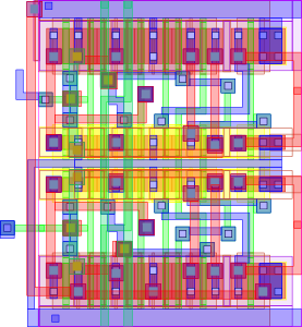 Flip Flop cell in SVG