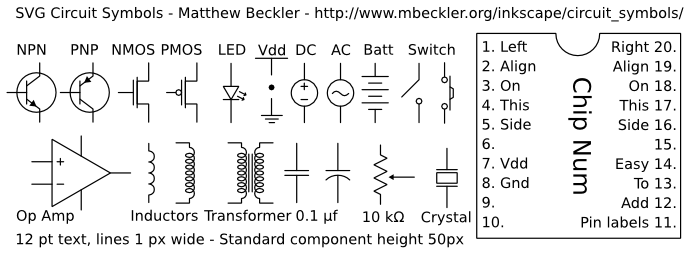 Svg Circuit Symbols Mbeckler Org