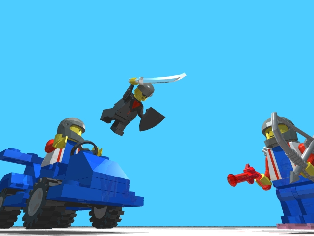 Lego Car Rendering