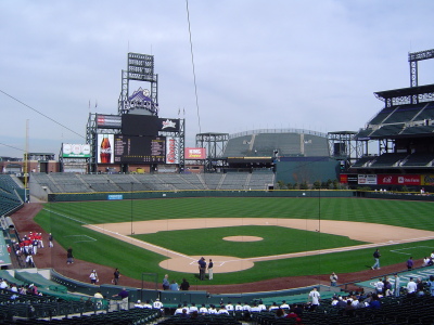 Baseball - Coors Field