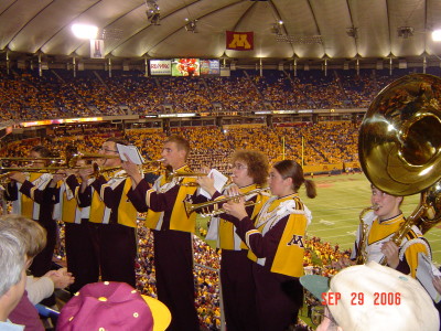 Football - Metrodome