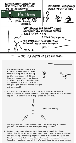 XKCD Webcomic - Substitute